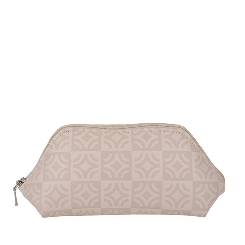 Trousse hexagonal en PU avec doublure - 1