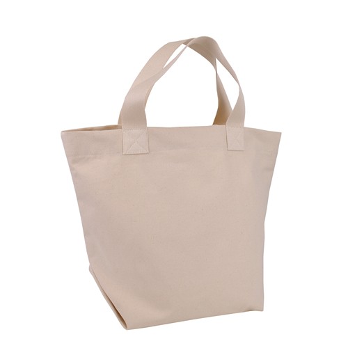 Sac unique avec soufflet de fond en Coton - 4