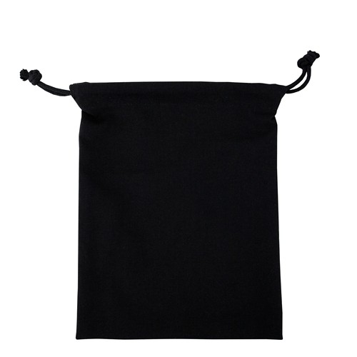 Petit pochon 2 cordons en coton naturel