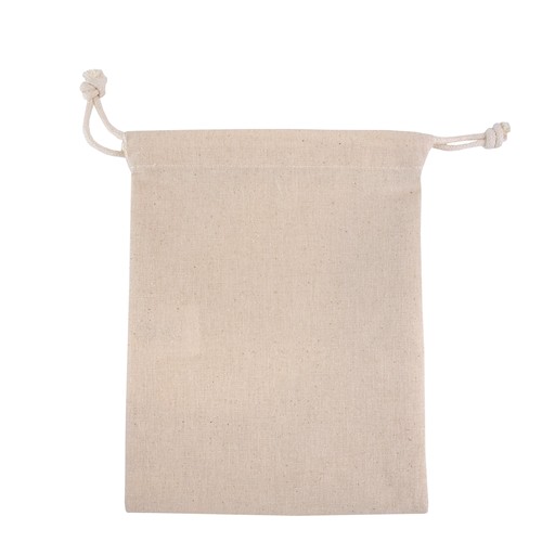 Petit pochon 2 cordons en coton recyclé 150 g - 2