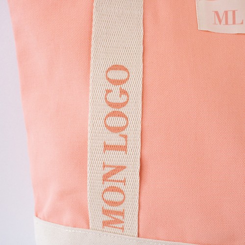 Sac avec soufflet de fond double en coton - 6