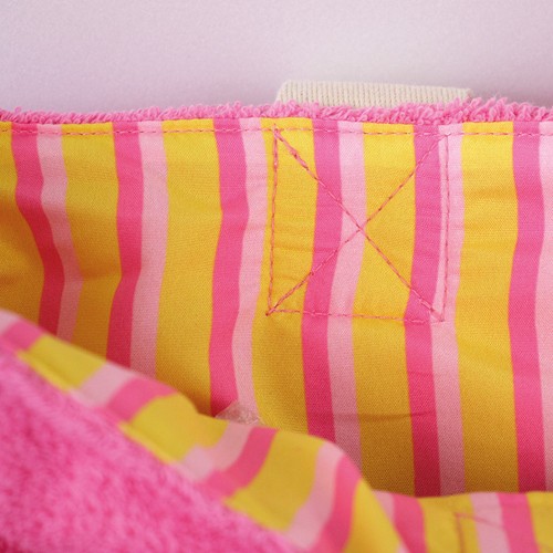 Sac cabas reversible en éponge avec fond renforcé - 6