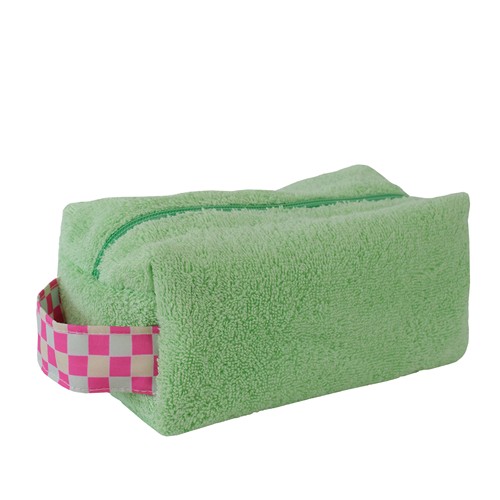 Trousse rectangulaire en éponge avec doublure imperméable - 1