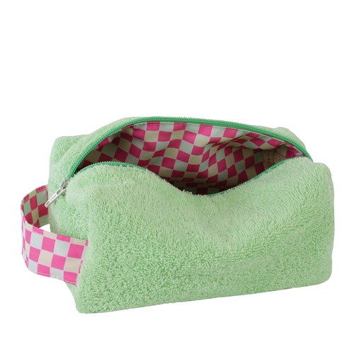 Trousse rectangulaire en éponge avec doublure imperméable - 3