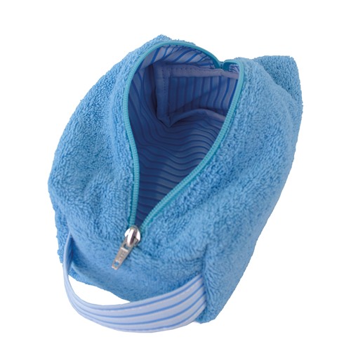 Trousse rectangulaire en éponge avec doublure imperméable - 6