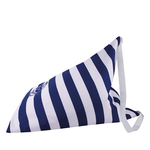 Pouf de plage en polyester imperméable avec bandoulière - 1