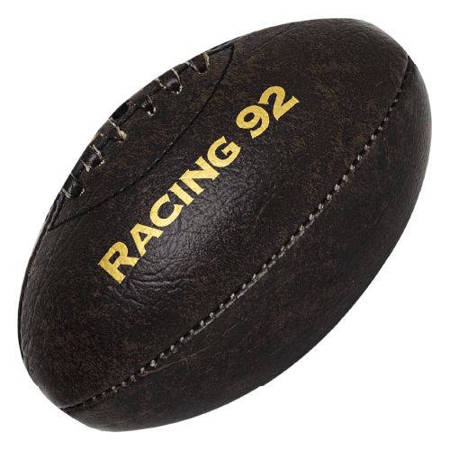 MINI BALLON DE RUGBY VINTAGE SIMILI-CUIR - 1