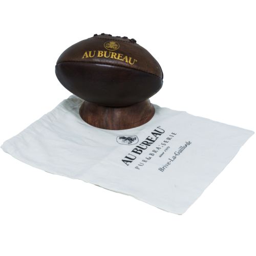 MINI BALLON DE RUGBY VINTAGE CUIR - 1