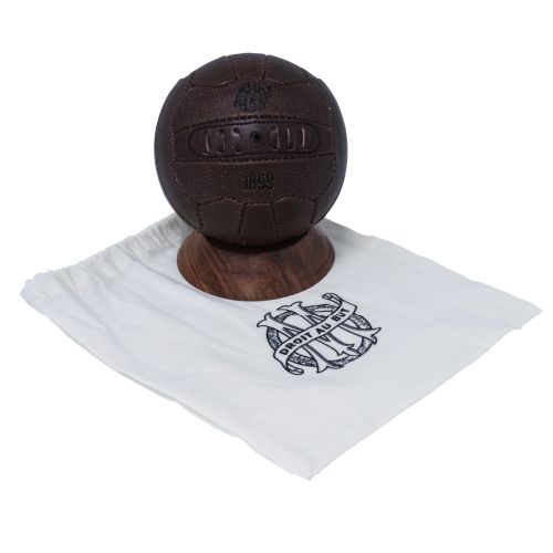 MINI BALLON DE FOOTBALL VINTAGE CUIR - 2