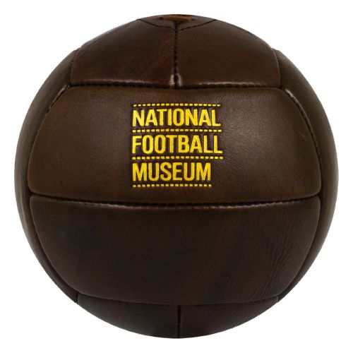 BALLON DE FOOTBALL VINTAGE CUIR - 3