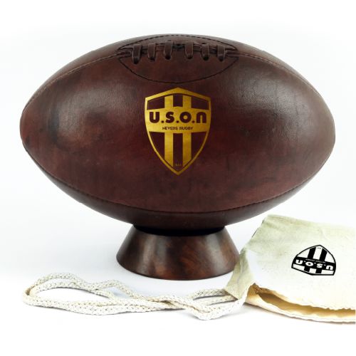 Ballon de Rugby Vintage Taille 5 - 3