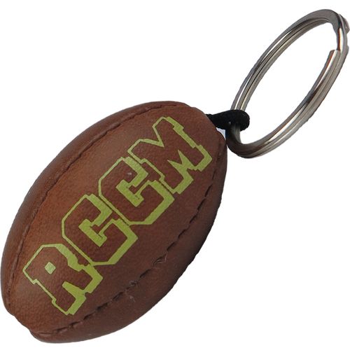 Rugby Ball Keyring Retro Quality