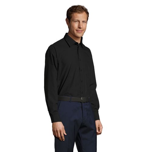 CHEMISE HOMME POPELINE MANCHES LONGUES SOL'S BALTIMORE