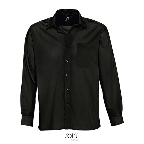 CHEMISE HOMME POPELINE MANCHES LONGUES SOL'S BALTIMORE