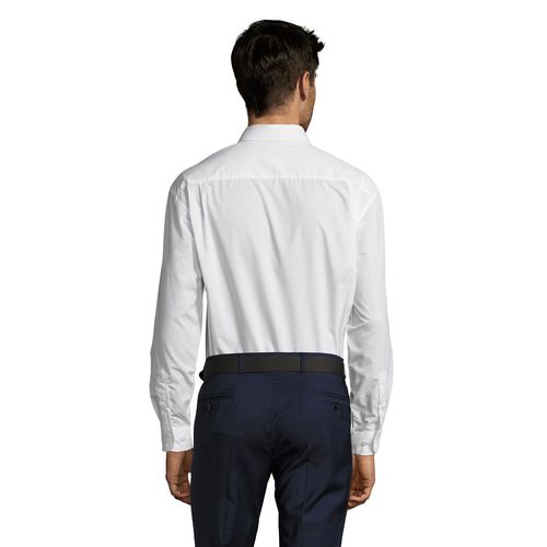 CHEMISE HOMME POPELINE MANCHES LONGUES SOL'S BALTIMORE - 4