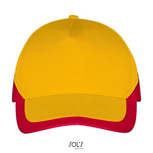 CASQUETTE BICOLORE 5 PANNEAUX SOL'S BOOSTER - 6