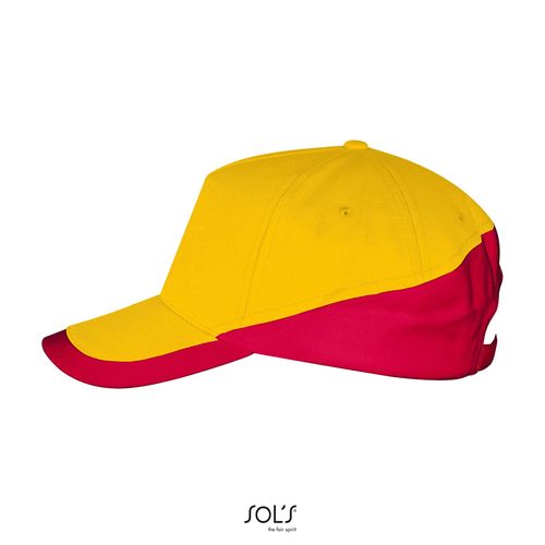 CASQUETTE BICOLORE 5 PANNEAUX SOL'S BOOSTER - 8