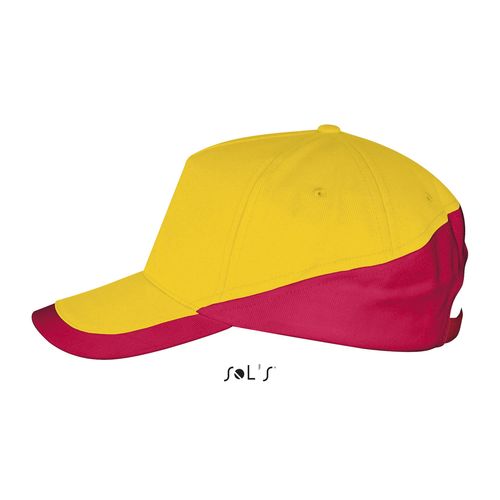 CASQUETTE BICOLORE 5 PANNEAUX SOL'S BOOSTER - 5