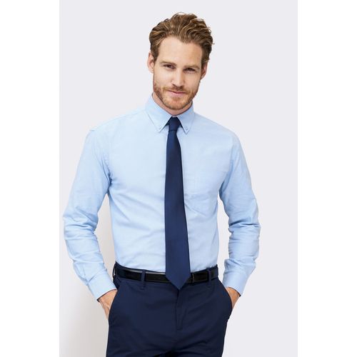 CAMISA HOMBRE OXFORD MANGA LARGA SOL'S BOSTON