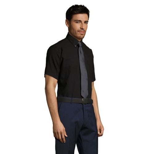 CHEMISE HOMME OXFORD MANCHES COURTES SOL'S BRISBANE