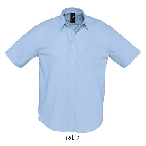 CHEMISE HOMME OXFORD MANCHES COURTES SOL'S BRISBANE