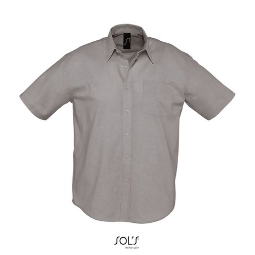 CHEMISE HOMME OXFORD MANCHES COURTES SOL'S BRISBANE