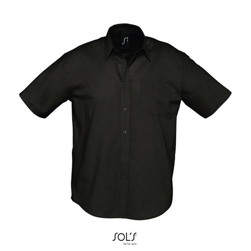 CHEMISE HOMME OXFORD MANCHES COURTES SOL'S BRISBANE