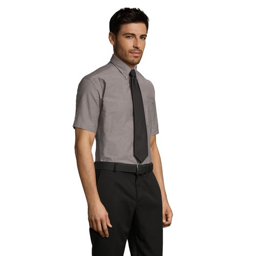 CHEMISE HOMME OXFORD MANCHES COURTES SOL'S BRISBANE
