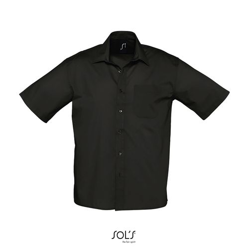 CHEMISE HOMME POPELINE MANCHES COURTES SOL'S BRISTOL