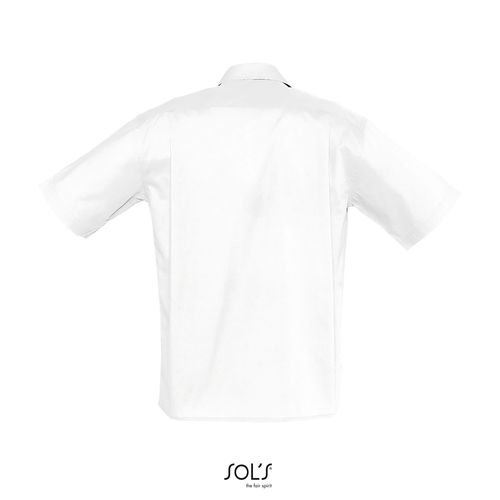 CHEMISE HOMME POPELINE MANCHES COURTES SOL'S BRISTOL - 7