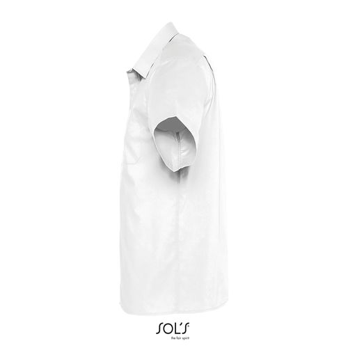 CHEMISE HOMME POPELINE MANCHES COURTES SOL'S BRISTOL - 8