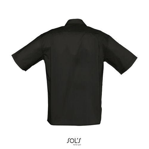 CHEMISE HOMME POPELINE MANCHES COURTES SOL'S BRISTOL