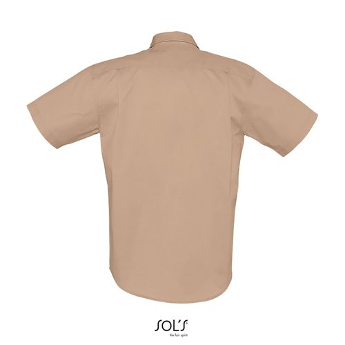 CHEMISE HOMME EN TWILL DE COTON MANCHES COURTES SOL'S BROOKLYN - 7
