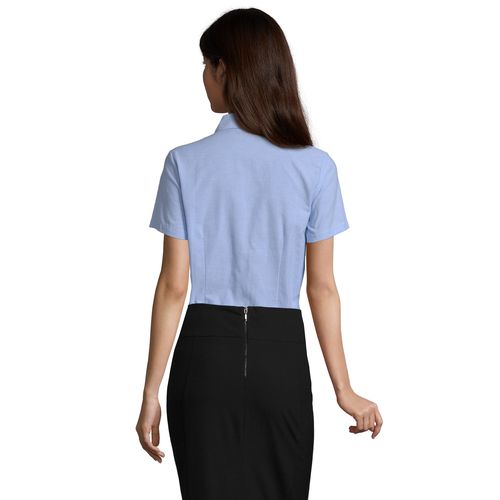 CHEMISE FEMME OXFORD MANCHES COURTES SOL'S ELITE