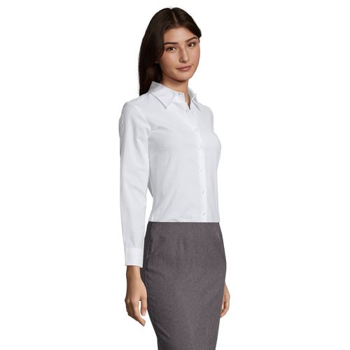 CHEMISE FEMME OXFORD MANCHES LONGUES SOL'S EMBASSY - 5
