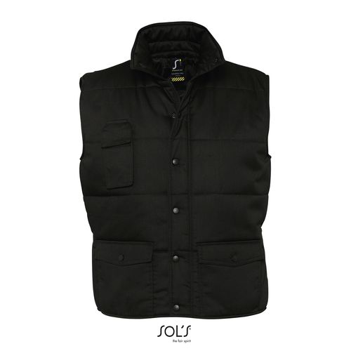 black CHALECO DE TRABAJO SOL'S EQUINOX PRO