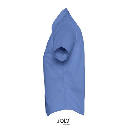 CHEMISE FEMME POPELINE MANCHES COURTES SOL'S ESCAPE