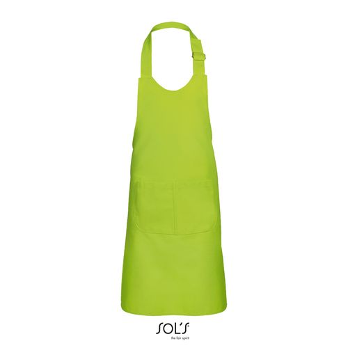 verde manzana DELANTAL CON BOLSILLO PARA NIÑOS SOL'S GALA KIDS