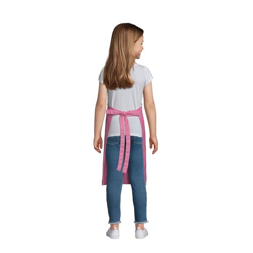 rosa orquídea DELANTAL CON BOLSILLO PARA NIÑOS SOL'S GALA KIDS