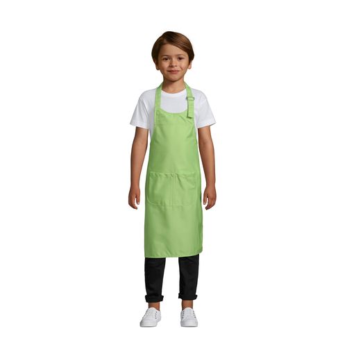 verde manzana DELANTAL CON BOLSILLO PARA NIÑOS SOL'S GALA KIDS