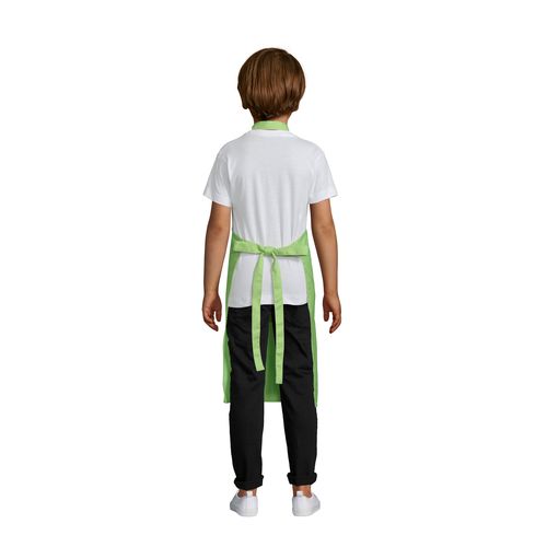 verde manzana DELANTAL CON BOLSILLO PARA NIÑOS SOL'S GALA KIDS