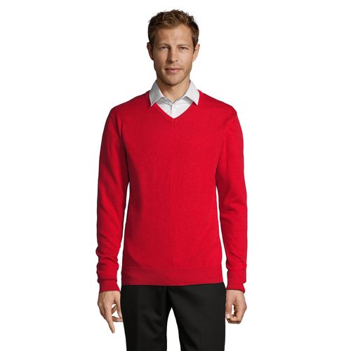 red JERSEY CUELLO PICO PARA HOMBRE SOL'S GALAXY MEN