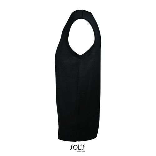PULL SANS MANCHE COL V UNISEXE SOL'S GENTLEMEN