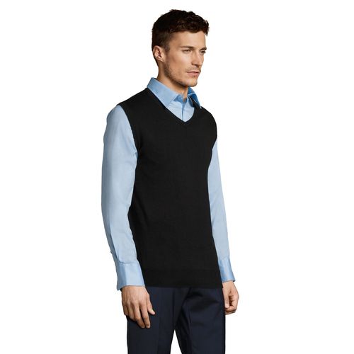 PULL SANS MANCHE COL V UNISEXE SOL'S GENTLEMEN