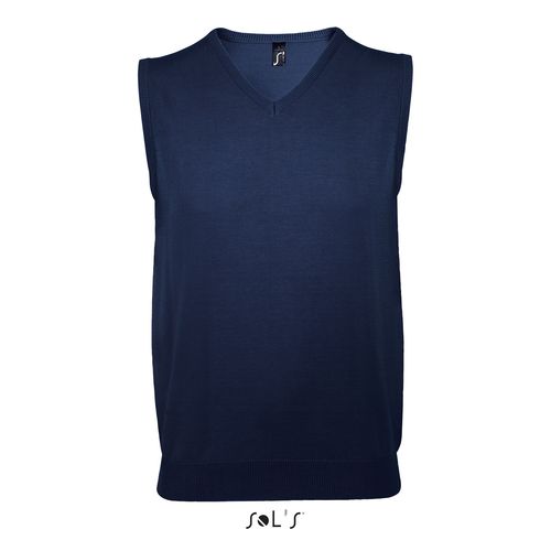 PULL SANS MANCHE COL V UNISEXE SOL'S GENTLEMEN
