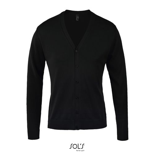 GILET HOMME BOUTONNÉ COL V SOL'S GOLDEN MEN