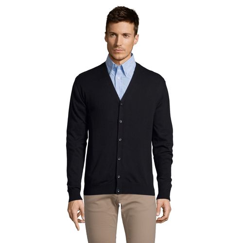 GILET HOMME BOUTONNÉ COL V SOL'S GOLDEN MEN