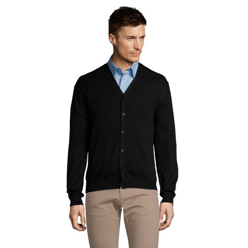 GILET HOMME BOUTONNÉ COL V SOL'S GOLDEN MEN