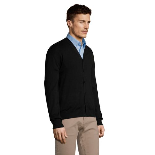 GILET HOMME BOUTONNÉ COL V SOL'S GOLDEN MEN