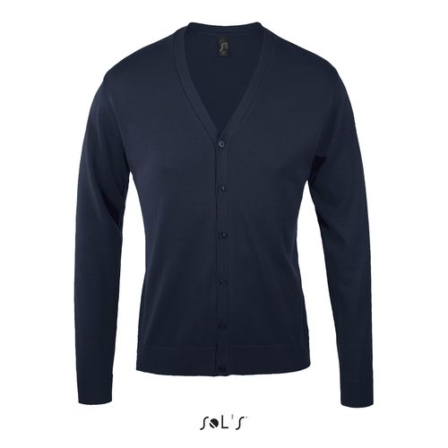 GILET HOMME BOUTONNÉ COL V SOL'S GOLDEN MEN